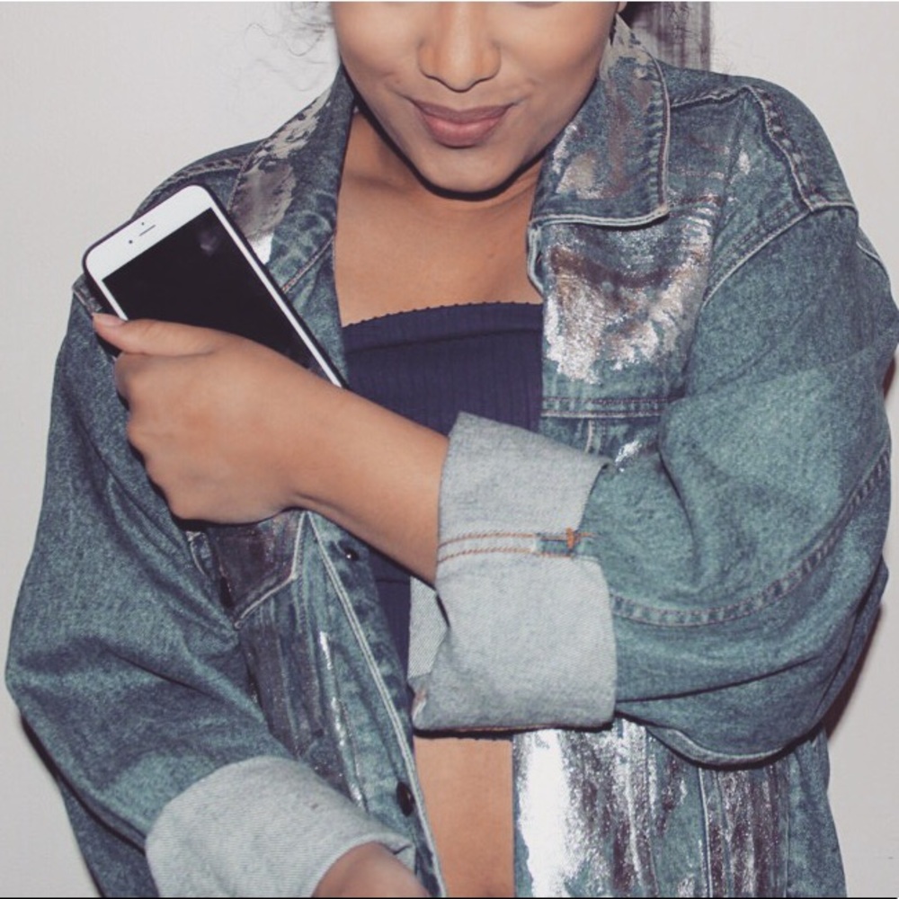 Oversized Vintage Jean Jacket